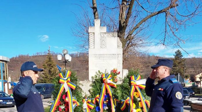 FOTO| Omagiu adus jandarmilor eroi – 34 de ani de la evenimentele din 1989
