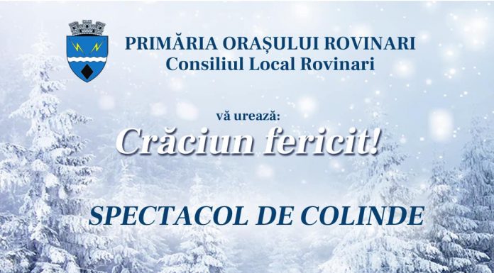 Spectacol de colinde, la Rovinari