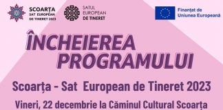 Comuna Scoarța aniversează un an de la titlul de Sat European de Tineret