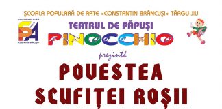 Spectacol de teatru de păpuși, de Moș Nicolae, la Târgu Jiu
