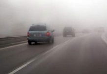 Gorjul, sub cod galben de ceață. Vremea se încălzește de Crăciun