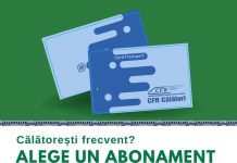 CFR: Abonamente săptămânale şi lunare doar în format digital