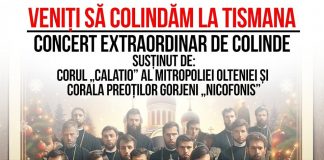 Corul Mitropoliei Olteniei va susține un concert de colinde la Tismana