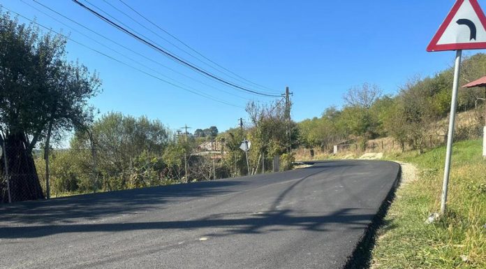 Drumuri reabilitate la Brănești