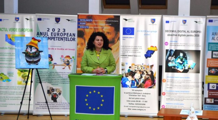 Gala Voluntarilor Europe Direct Gorj, la Biblioteca Județeană