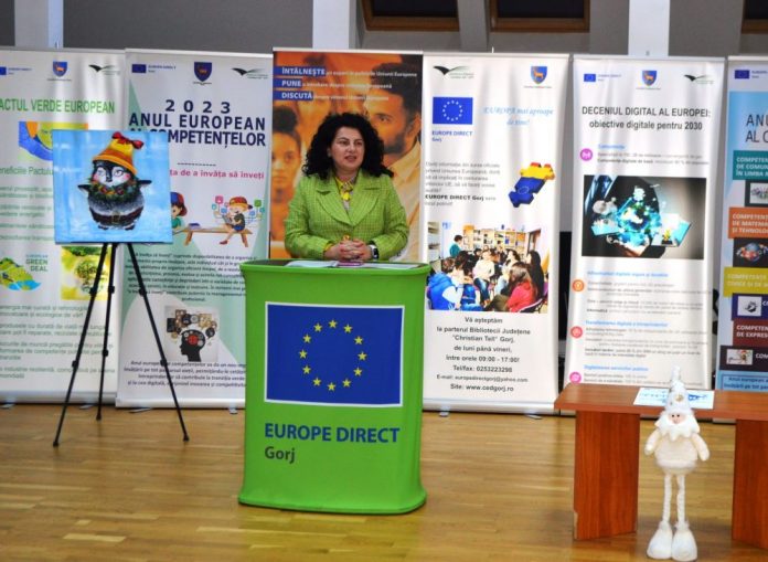 Gala Voluntarilor Europe Direct Gorj, la Biblioteca Județeană