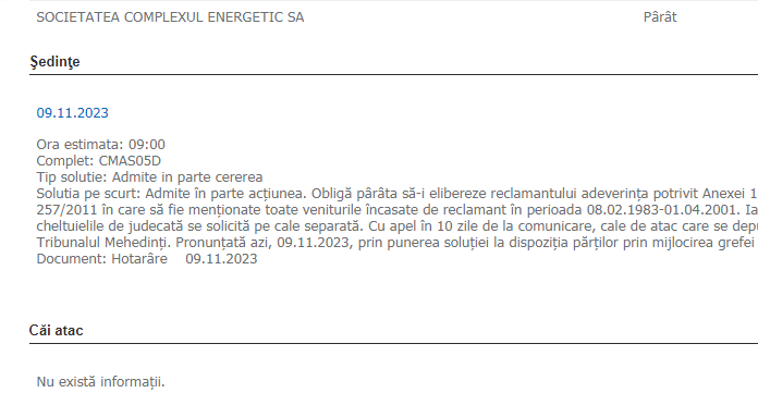 Șefii CEO, obligați de judecători să elibereze adeverințe pentru pensionarea salariaților