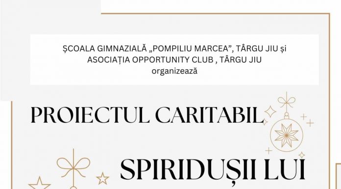 Elevii Școlii Gimnaziale ”Pompiliu Marcea” devin spiriduși pentru copiii din mediile defavorizate