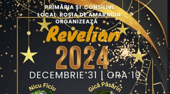 Revelion la Roșia de Amaradia. Foc de tabără, tochitură și berbec la proțap