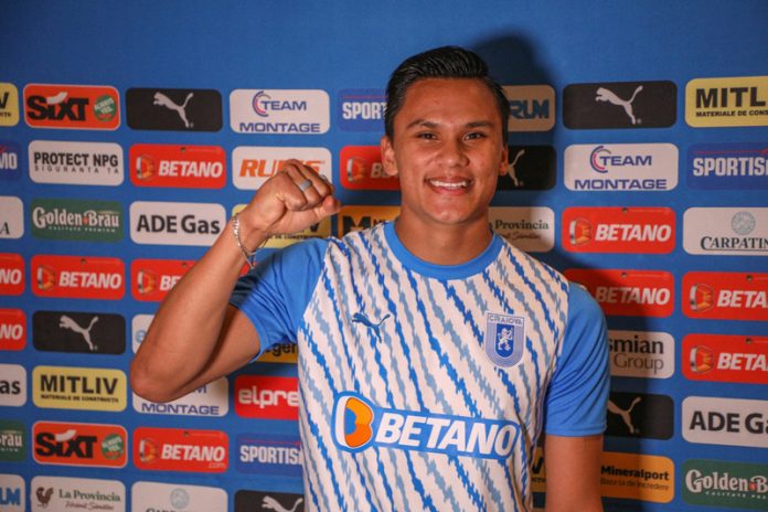 Maldonado, prezentat oficial la Craiova