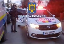 VIDEO: Polițiștii gorjeni au capturat un cetățean portughez ce era urmărit internațional