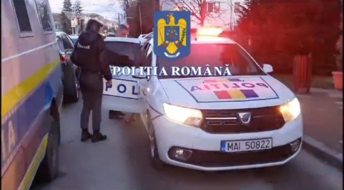VIDEO: Polițiștii gorjeni au capturat un cetățean portughez ce era urmărit internațional