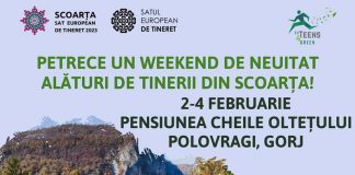 Excursie gratuită pentru tinerii din Scoarța