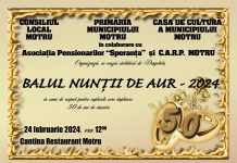 Evenimentul ”Nunta de Aur”, organizat la Motru