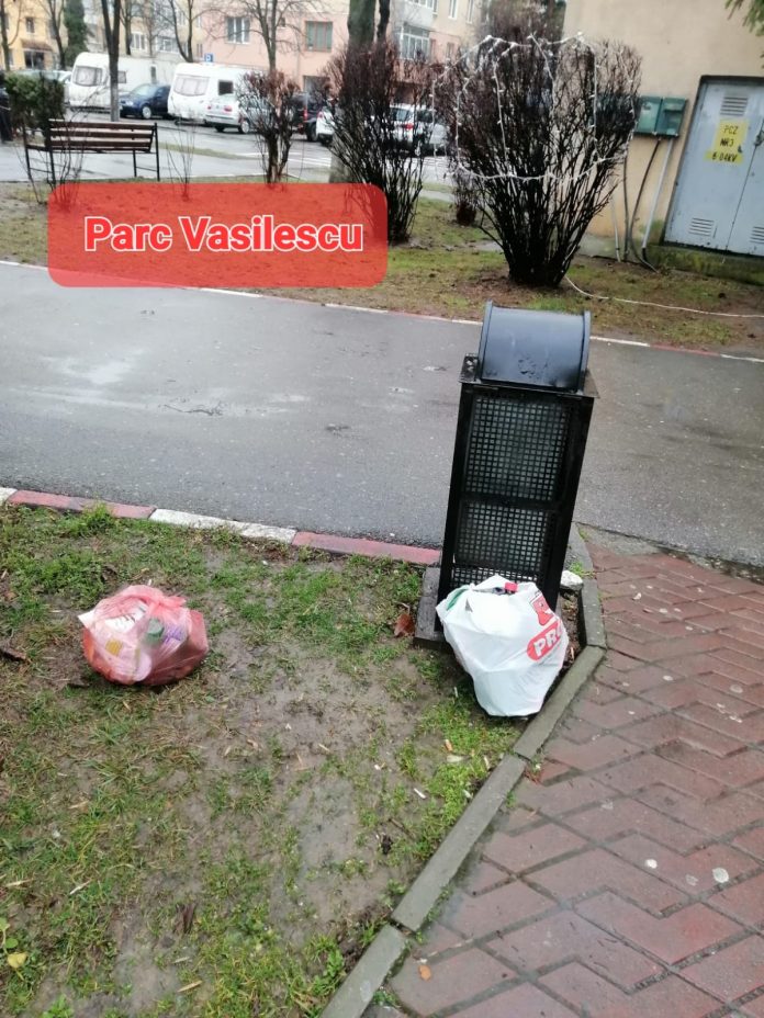 Poliția Locală Motru, cu ochii pe cetățenii care aruncă gunoaie la întâmplare