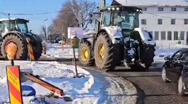 Astăzi, protest masiv: Fermierii și transportatorii din țară vin cu tractoarele și camioanele la București