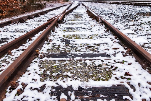 CFR: Șine rupte din cauza gerului