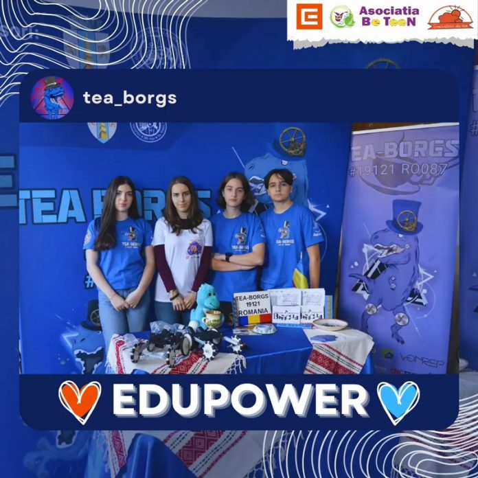 Echipa de robotică Tea Borgs, prezentări științifice pentru copiii din Câlnic