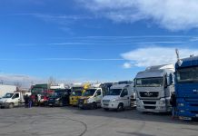 Gorj: Defileul Jiului, blocat astăzi de transportatori