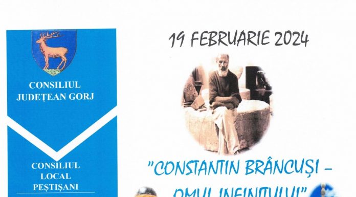 Omagiu lui Brâncuși, acasă, la Peștișani!