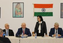 Conferința Asociației Naționale a Detectivilor din România: Președintele ANDR, Maria Bumbaru, și gen. Pavel Abraham, la Târgu Jiu