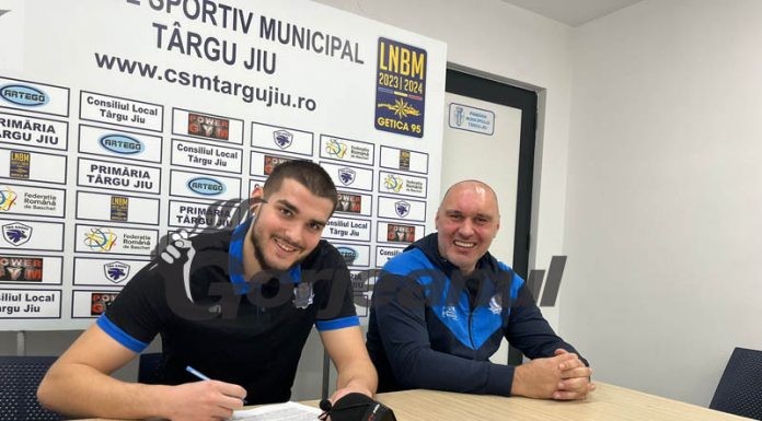 Un nou jucător român la CSM Târgu Jiu