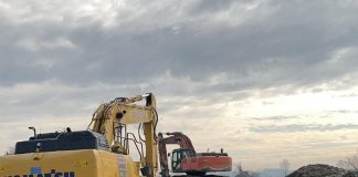 Balastieră ilegală. Amendă de 60.000 de lei