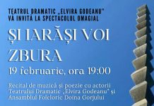 Regal de muzică și poezie la Teatrul Dramatic “Elvira Godeanu”, luni, 19 februarie 2024, cu prilejul împlinirii a 148 de ani de la nașterea lui Constantin Brăncuși