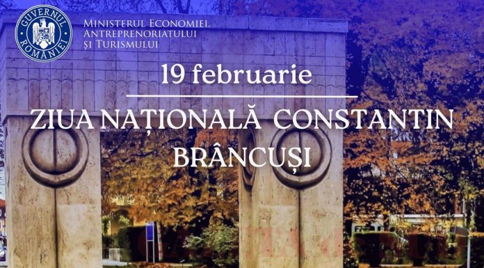 Ziua Națională Brâncuși, marcată în online de Ministerul Turismului