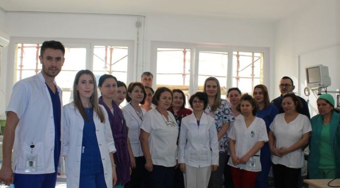 Compartiment pentru pacienții cu afecțiuni neurologice grave, la Spitalul Județean