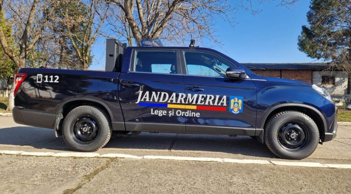 Jandarmeria Gorj, dotată cu o autospecială performantă