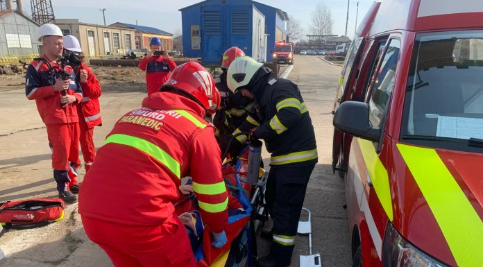 FOTO/VIDEO| Simulare ISU Gorj: Cutremur major în Oltenia