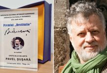Premiul Național „Restitutio. Brâncuși”, acordat în anul 2024, criticului de artă Pavel Șușară
