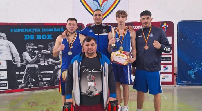 Prima medalie la seniori pentru secția de box de la CSM Târgu Jiu