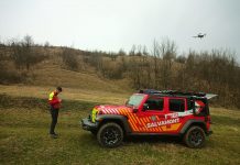 FOTO/VIDEO|Femeia din Stoina, căutată cu drone care folosesc inteligența artificială și un câine de urmă