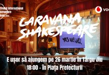 Iubitorii de teatru, invitați mâine la Caravana Shakespeare de la Târgu Jiu