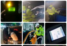 Acțiuni desfășurate de polițiștii rutieri. Peste 700 de sancțiuni au fost aplicate