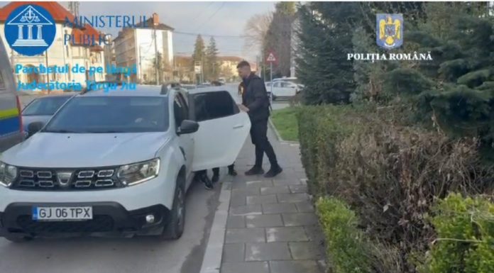 O lună de arest pentru cei doi bărbați din Târgu Jiu care au lovit și amenințat polițiștii