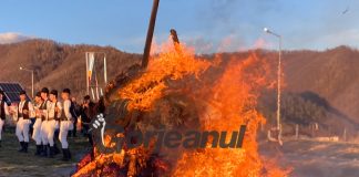 Foc și joc la Lăsata Secului la Novaci!