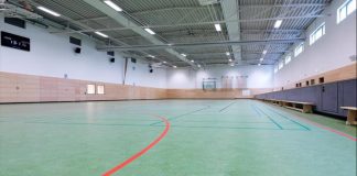 Sală de sport la Roșia de Amaradia