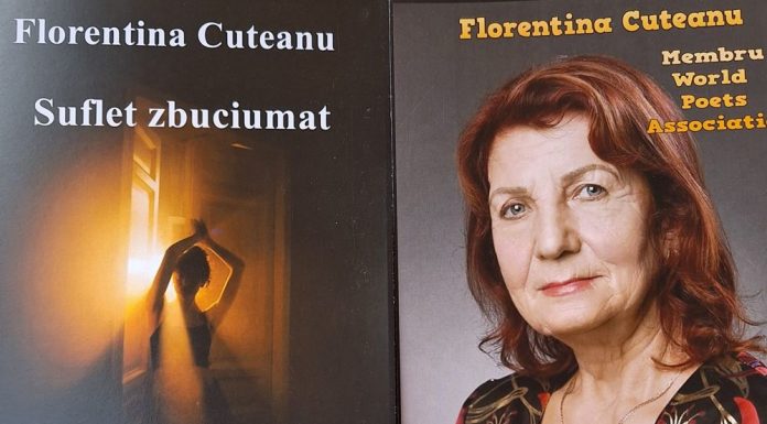 „Suflet zbuciumat” este noul volum al poetei gorjene Florentina Cuteanu