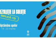 Acțiune de ecologizare într-o localitate din județ