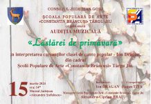 Spectacol de canto al tinerilor artiști, la Muzeul Județean