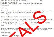 O nouă tentativă de fraudă în numele ANAF