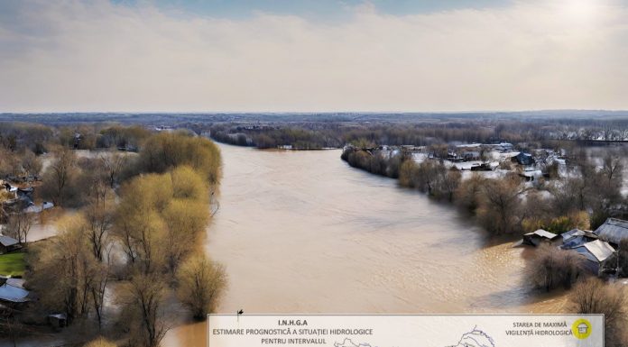 Cod galben de viituri pe râurile din Gorj și alte trei județe!