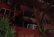FOTO/VIDEO| Târgu Jiu: Un bărbat a scăpat cu viață din incendiul care i-a cuprins casa