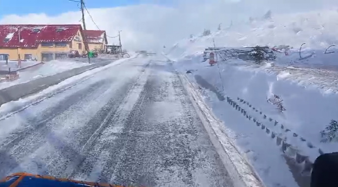 Iarnă în toată regula la Rânca