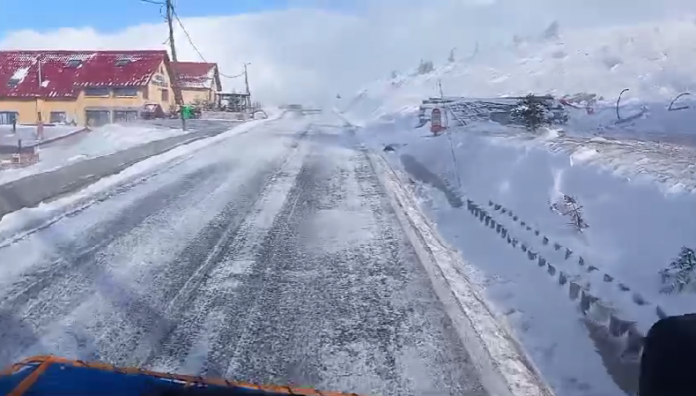 Iarnă în toată regula la Rânca