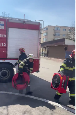 Incendiu la Spitalul din Rovinari, pacienți evacuați