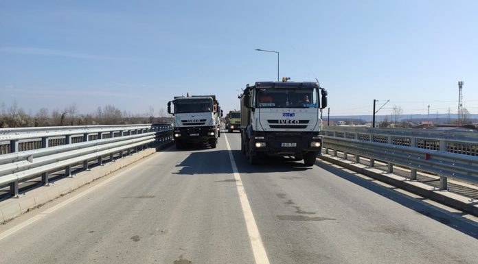 Târgu Jiu: Se testează rezistența podurilor de pe centura orașului